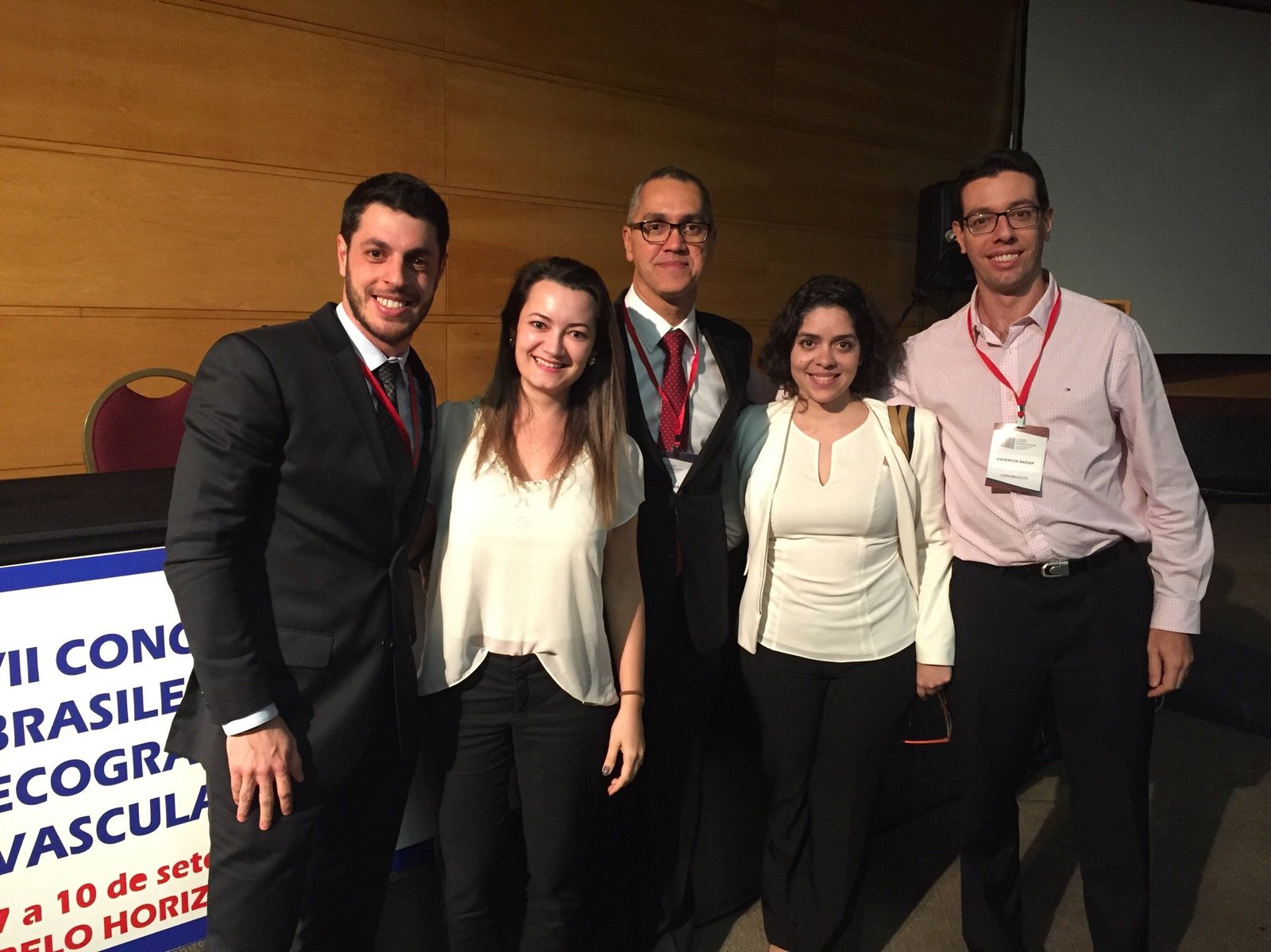 Minha turma de residentes e ex-residentes de cirurgia vascular da Faculdade de Medicina do ABC